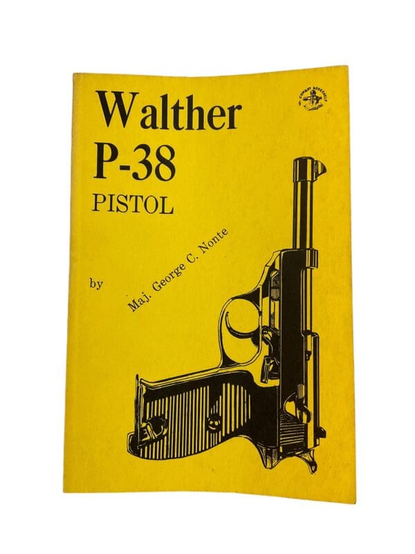 WW2 German Walther P-38 Pistol Softcover Reference Book