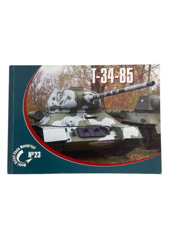 Soviet T-34-85 Medium Tank Model Detail Photo Monograph 23 Polish Reference Book