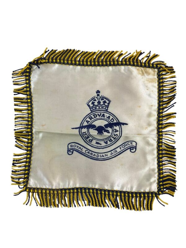 WW2 Canadian RCAF Home Front Small Pillowcase White