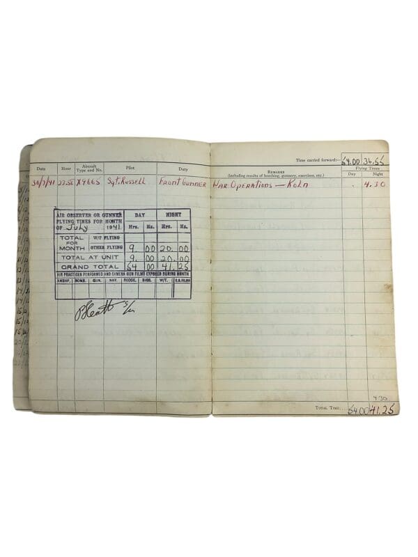 WW2 Canadian RCAF DFC CD ICSC Vietnam Ops Clasp Log Book Grouping - Image 17