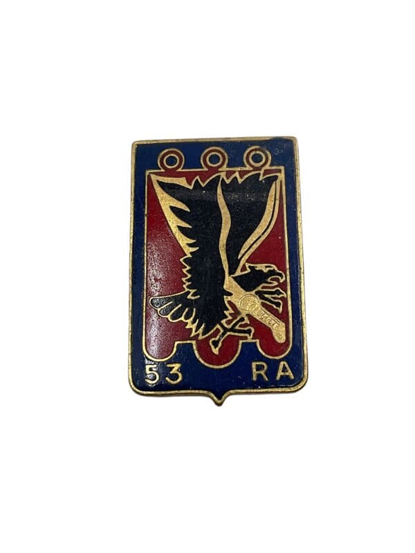 French Army 53rd Artillery Regiment Pocket Badge