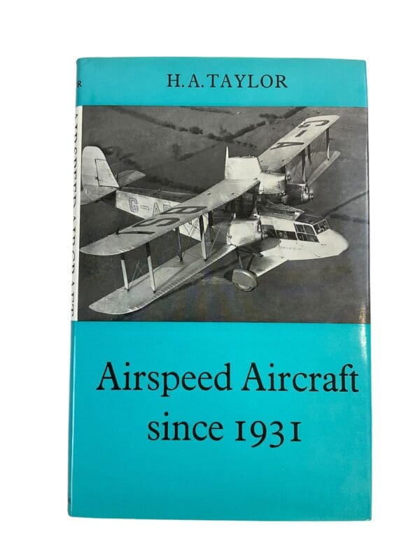 Pre WW2 British RAF RCAF Airspeed Aircraft Since 1931 Putnam Reference Book