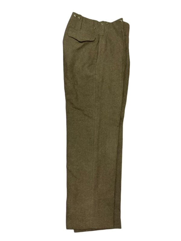 Canadian Army Battle Dress Pants Trousers Dated 1967 - Image 2