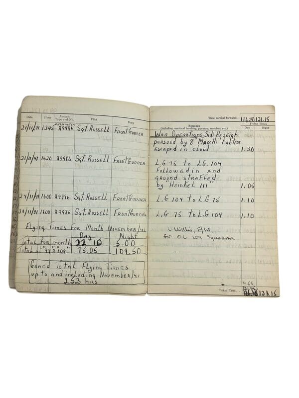 WW2 Canadian RCAF DFC CD ICSC Vietnam Ops Clasp Log Book Grouping - Image 13