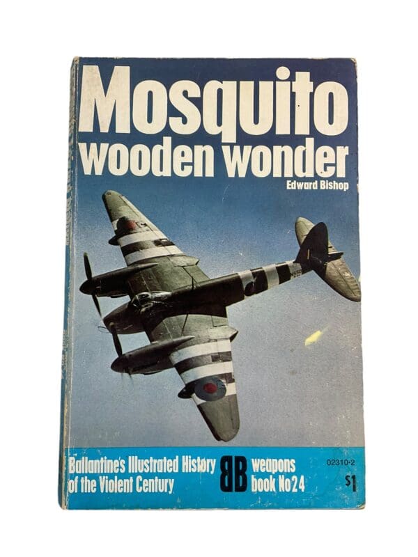 WW2 British RAF Mosquito Wooden Wonder Ballantines No 24 Softcover Reference Book