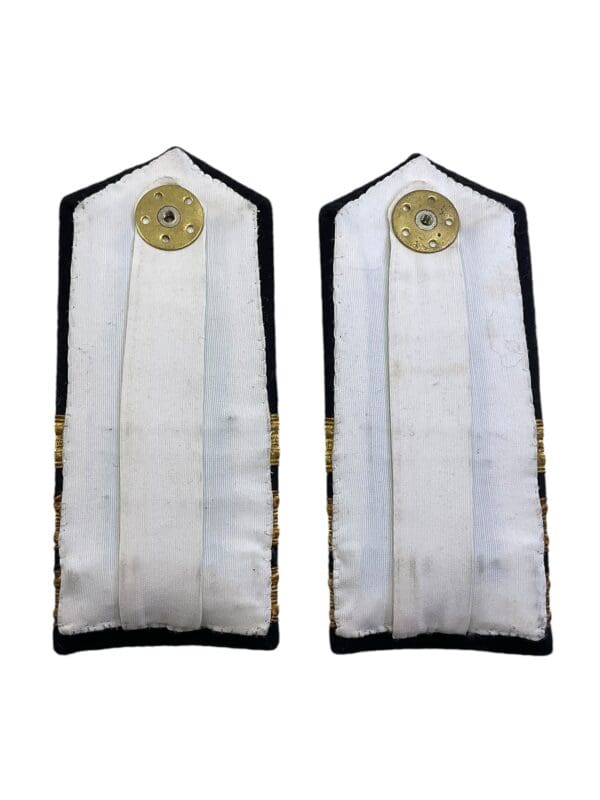 Canadian Navy RCN Commander Officers Rank Shoulder Boards Pair - Image 2