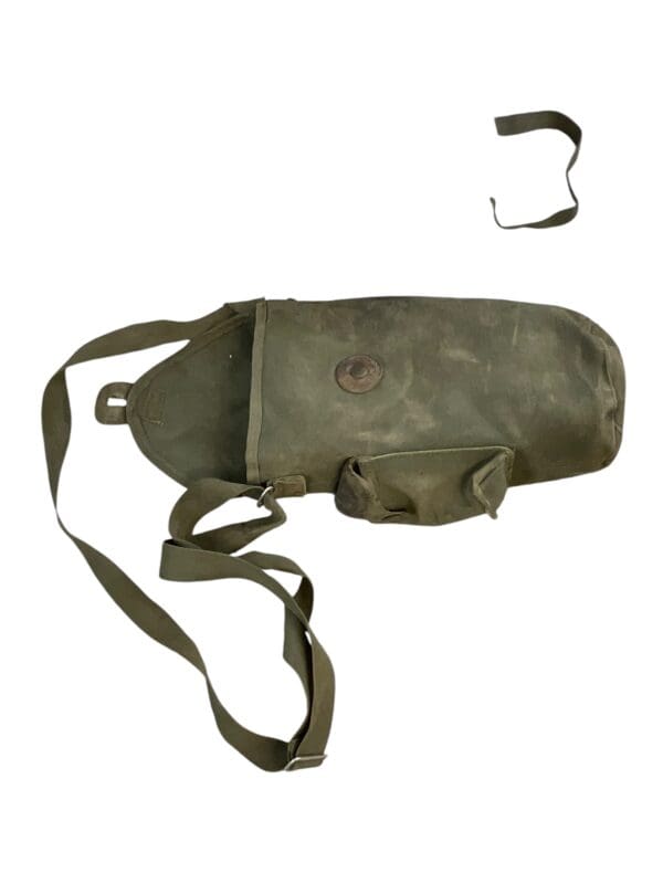 WW2 Bulgarian Type 2 Gas Mask And Carry Bag - With Contents - Image 13