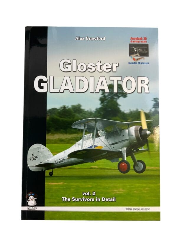 WW2 British RAF Gloster Gladiator Vol.2 Survivors in Detail Reference Book