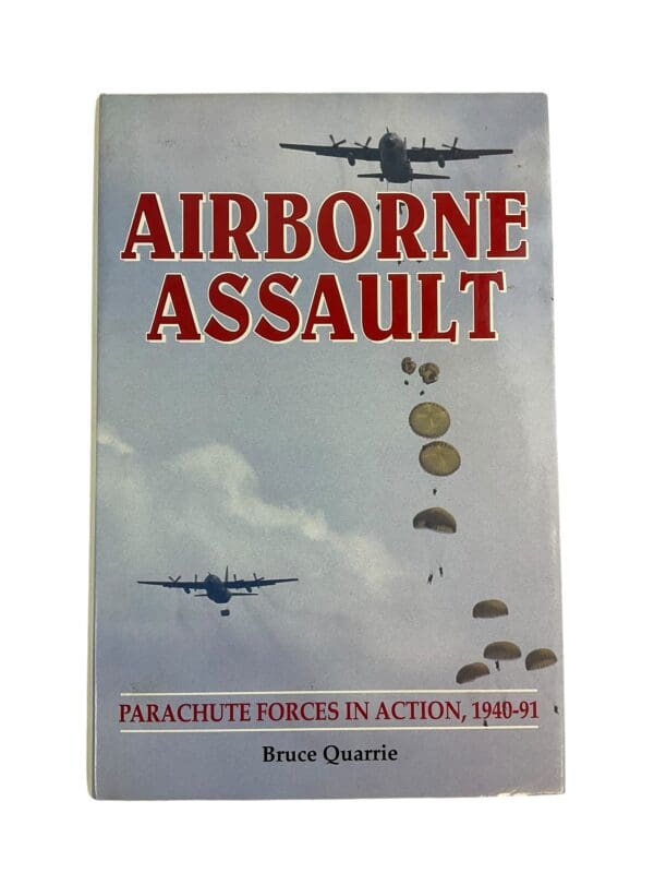 WW2 British US German Airborne Assault Parachute Forces in Action 1940-41 Hardcover Reference Book