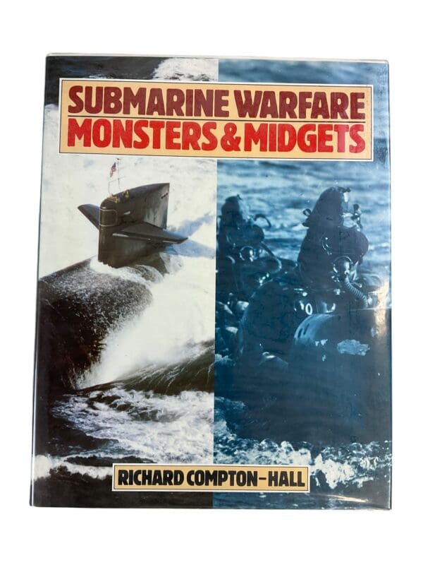 WW2 British US German Submarine Warfare Monsters and Midgets Reference Book