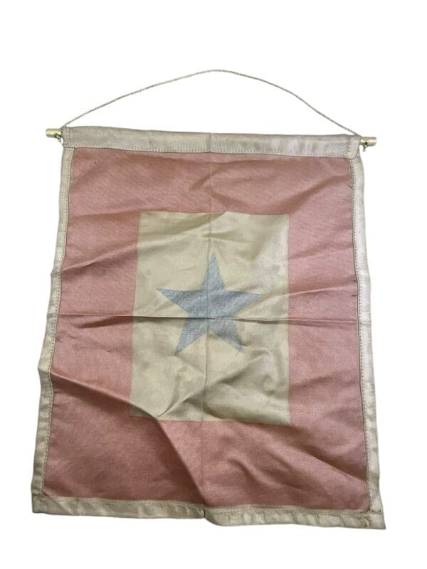 WW2 US Serving Soldiers Members Pennant Flag Home Front - Image 2