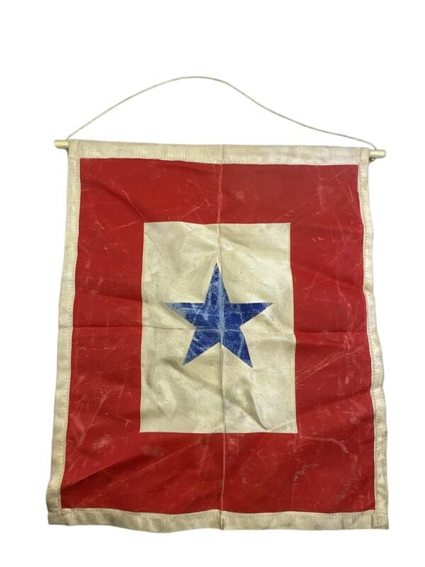 WW2 US Serving Soldiers Members Pennant Flag Home Front