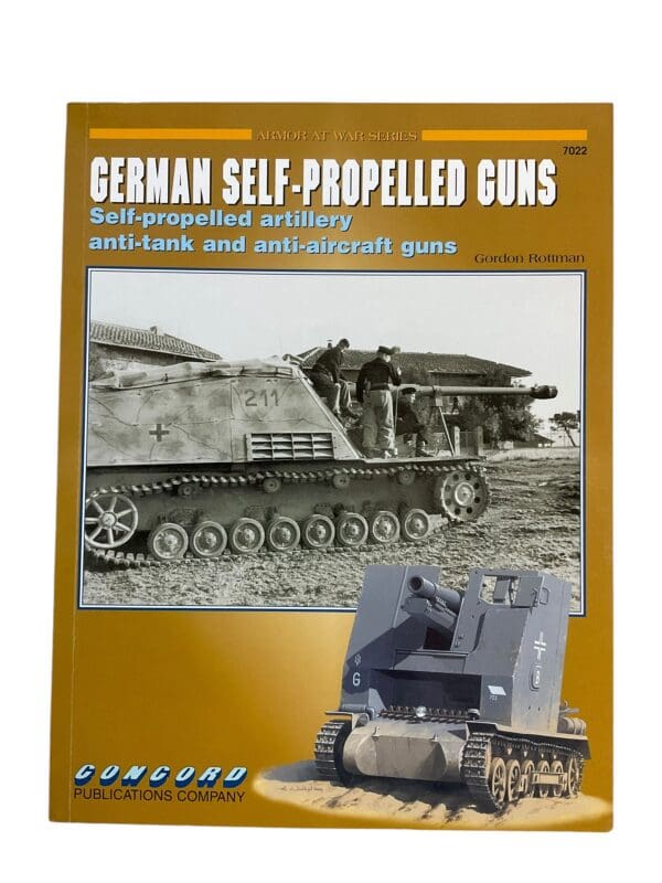 WW2 German Panzer Tank Self Propelled Guns Soft Cover Reference Book