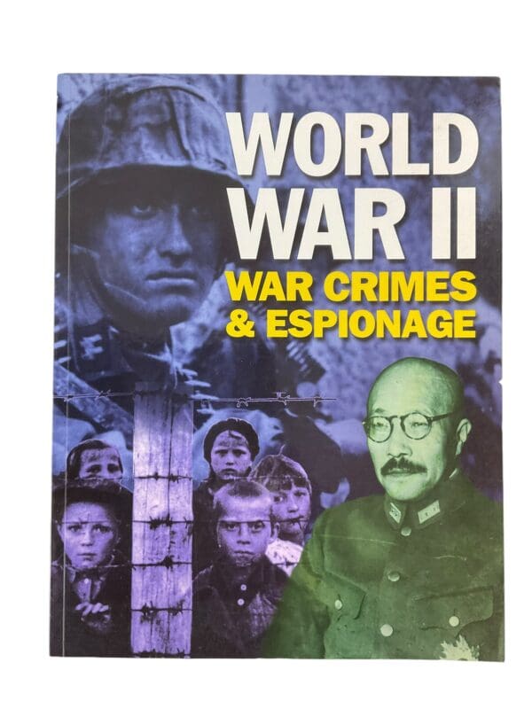 WW2 German World War II War Crimes & Espionage Reference Book