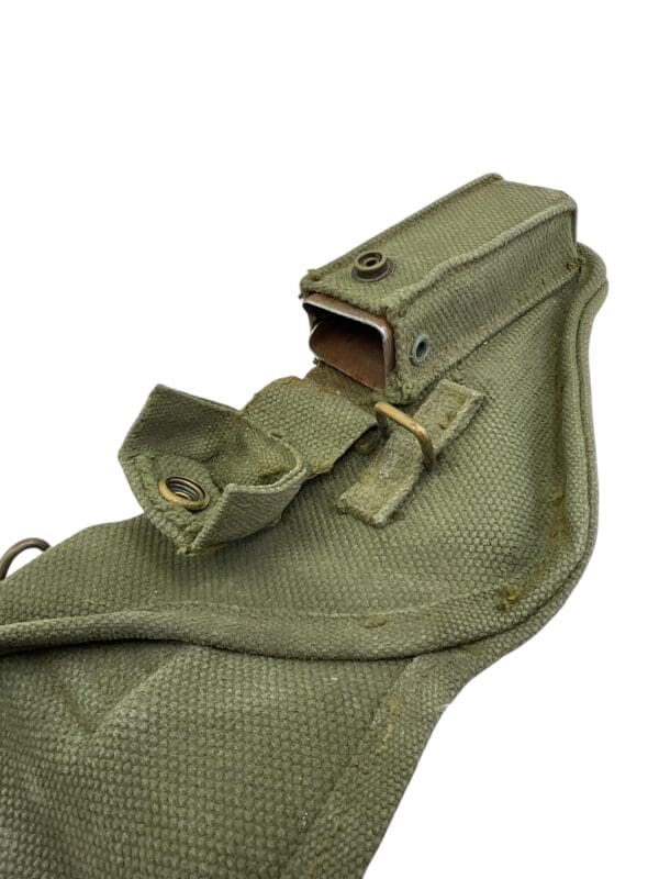 Canadian Army Korean War Pattern 51 High Power OD Green Holster - Image 4