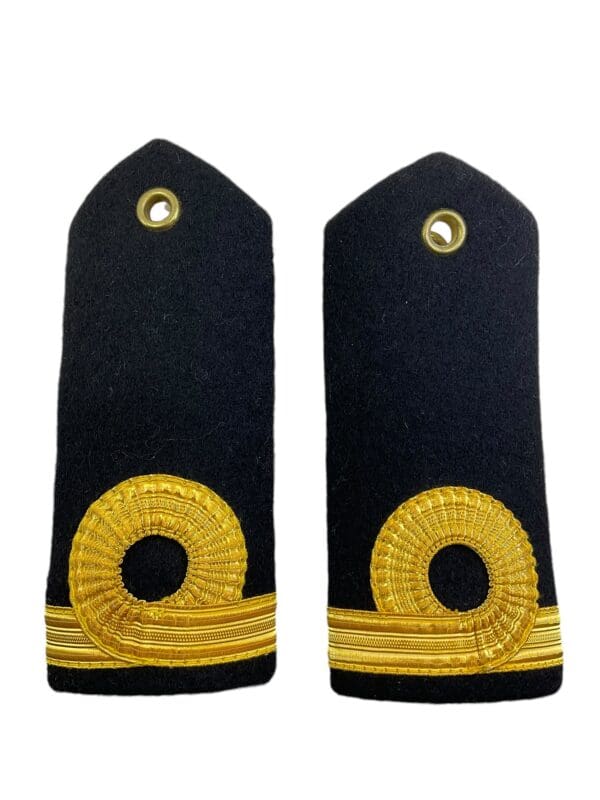 Canadian Forces RCN Navy Acting Sub Lieutenant Officers Shoulder Boards Pair