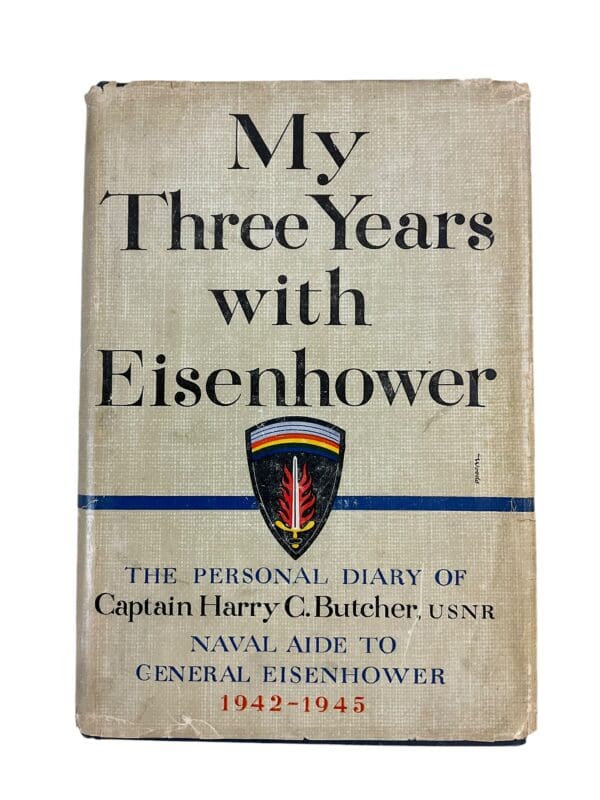 WW2 US USNR My Three Years WIth Eisenhower Reference Book