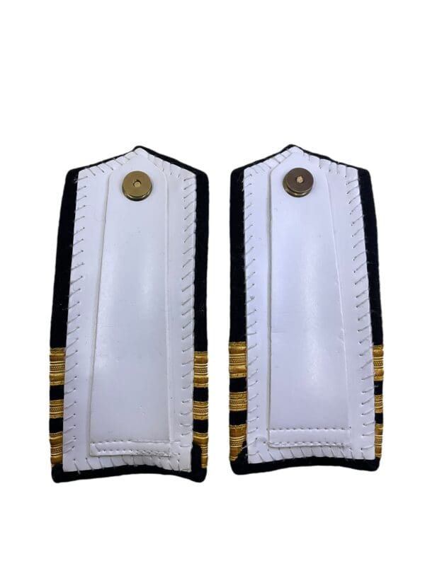 Canadian Forces RCN Navy Lieutenant Commander Officers Shoulder Boards Pair - Image 2