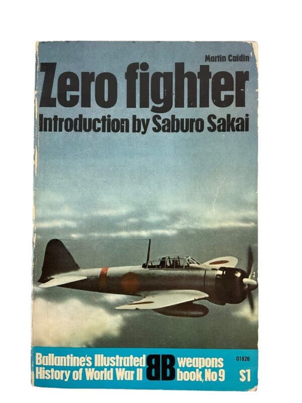 WW2 Japanese Zero Fighter Aircraft Ballantine Reference Book