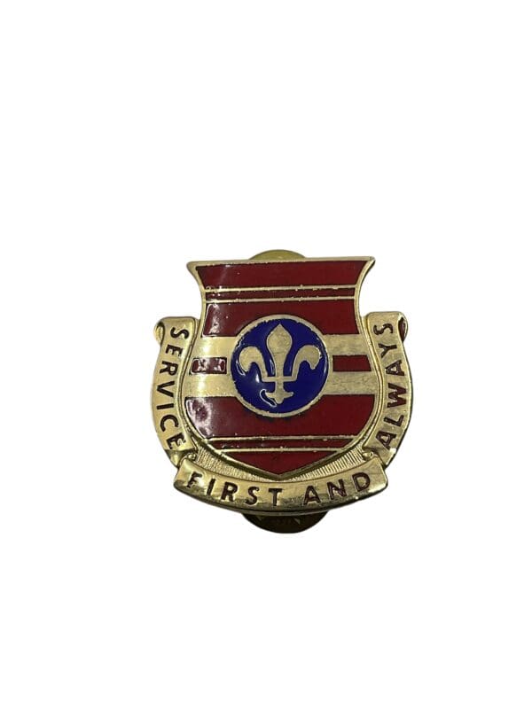 US Army 708th Support Battalion DUI Distinctive Uniform Insignia Collar