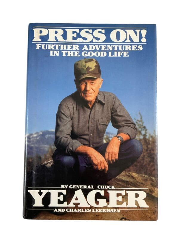 WW2 US Press On! Adventures Good Life American Chuck Yeager Reference Book