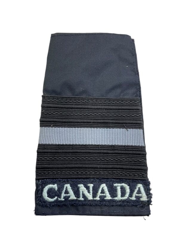 Canadian Forces RCAF Brigadier General Raincoat Slip On Rank Shoulder Board Single