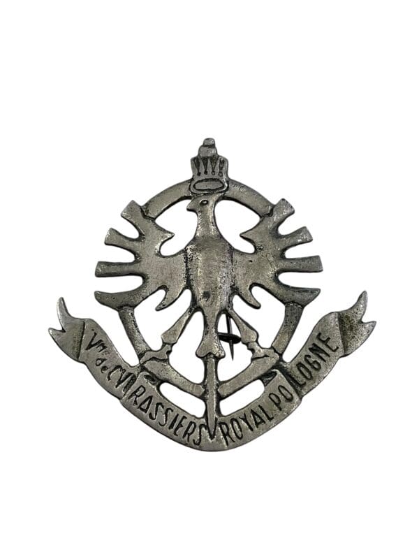 French Army 5th Cuirassiers Cap Badge