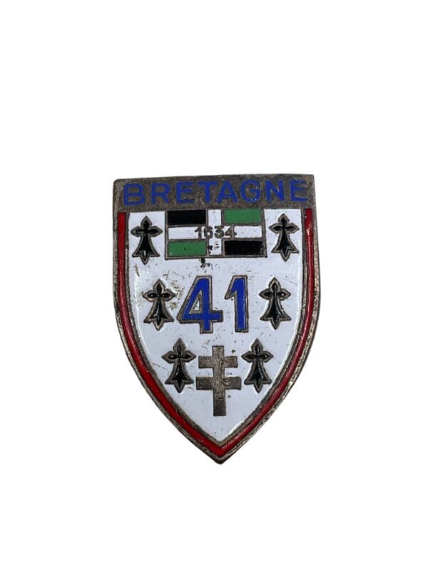 French Army 41st Infantry Regiment Pocket Badge