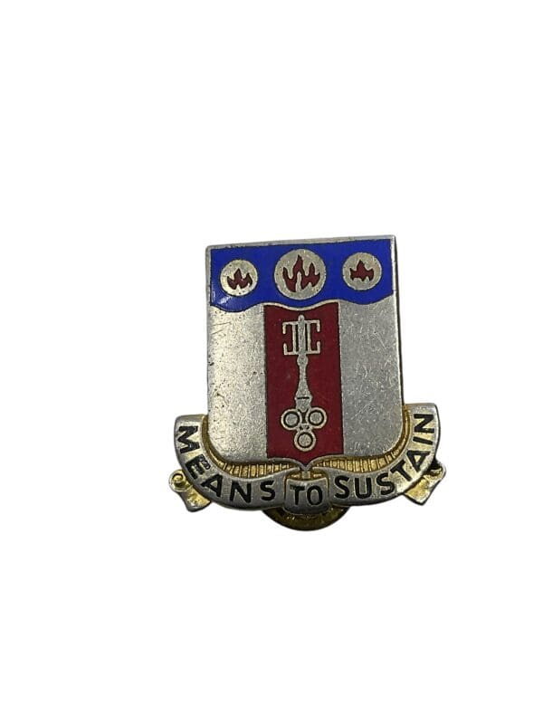 US Army 35th Support Battalion DUI Distinctive Uniform Insignia Collar