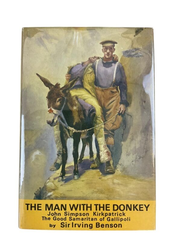 WW1 British Gallipoli The Man With the Donkey Hardcover Reference Book