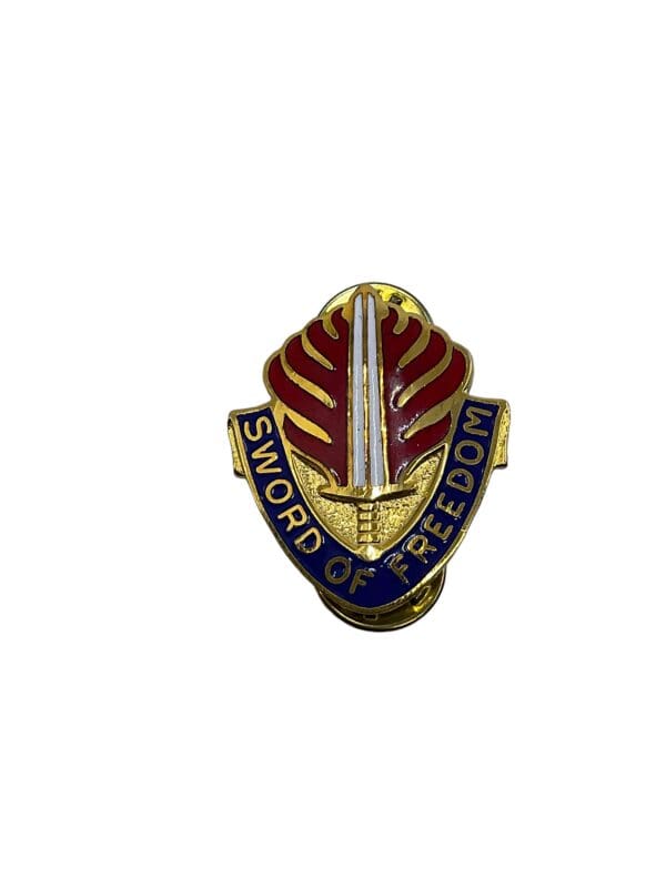 US Army Europe DUI Distinctive Uniform Insignia Collar