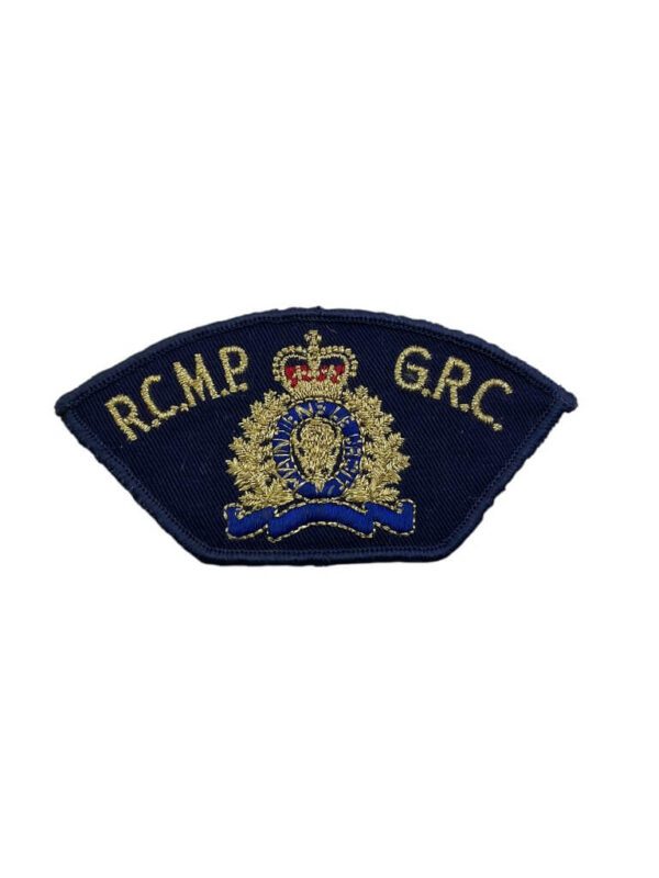 Royal Canadian Mounted Police RCMP Shoulder Title Patch