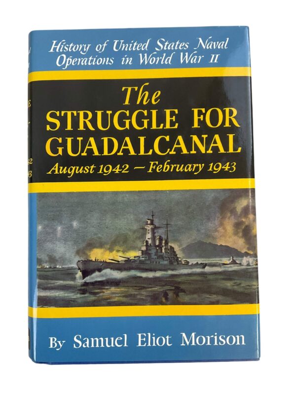 WW2 US Navy Operations The Struggle For Guadalcanal Used Hardcover Reference Book