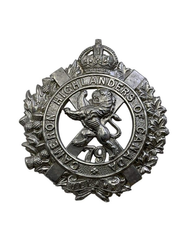 Canadian 79th Cameron Highlanders of Canada Cap Badge