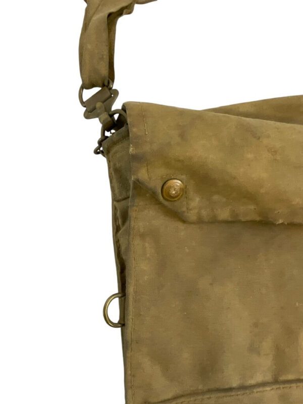 WW2 Canadian Army Pattern 37 Gas Mask Bag Named COTC - Image 14