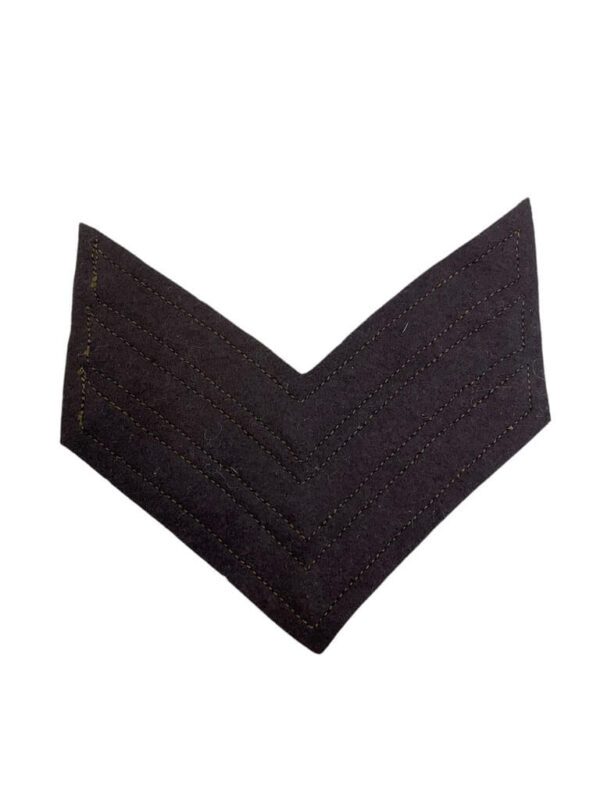 WW2 Canadian Women's Army Corps Sergeant Rank Insignia Single 1 - Image 2