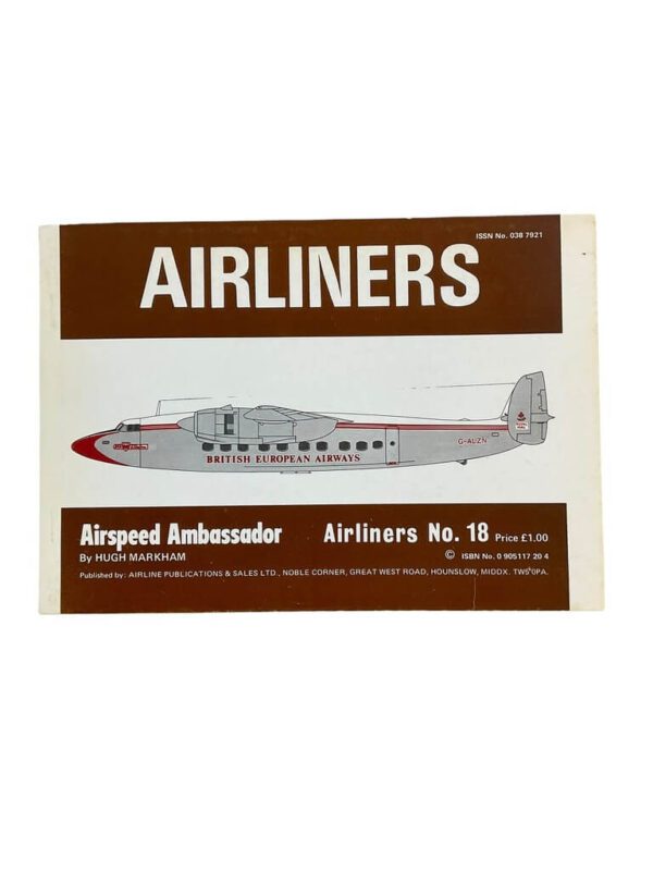 Airliners Airspeed Ambassador No 18 Used Softcover Reference Book