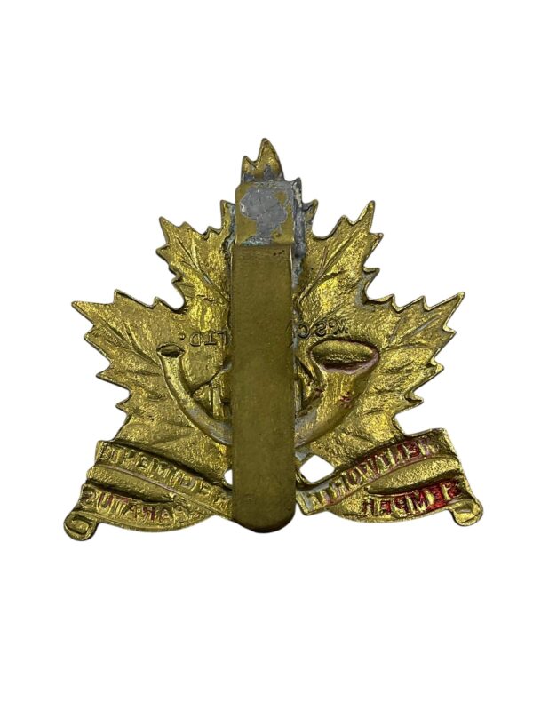 Canadian Forces Royal Hamilton Light Infantry Regiment Cap Badge - Image 2