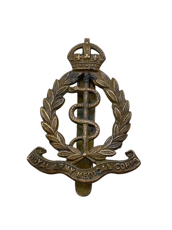 WW2 British Royal Army Medical Corps RAMC Cap Badge