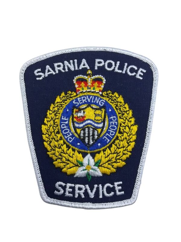 Canadian Sarnia Ontario Police Patch