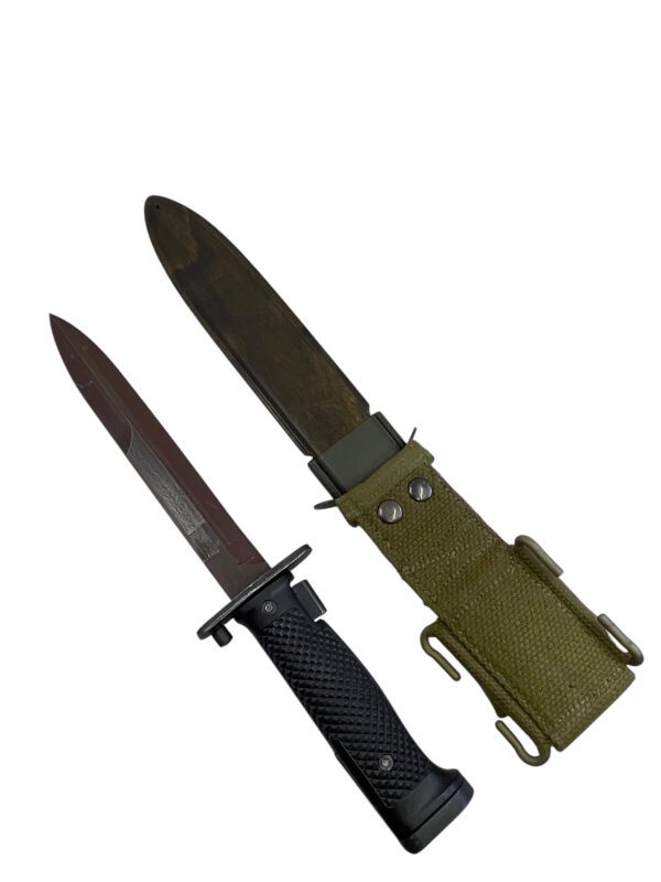 Danish US M1 Garand Bayonet M5A1 with Scabbard - Image 7