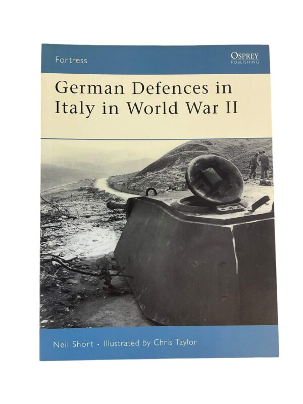 WW2 German Defences in Italy in World War 2 Osprey Fortress No 45 Used Softcover Reference Book