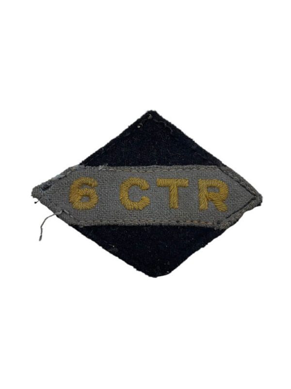 WW2 Canadian 6th Tank Regiment 1st Hussars Armoured Brigade Patch Single