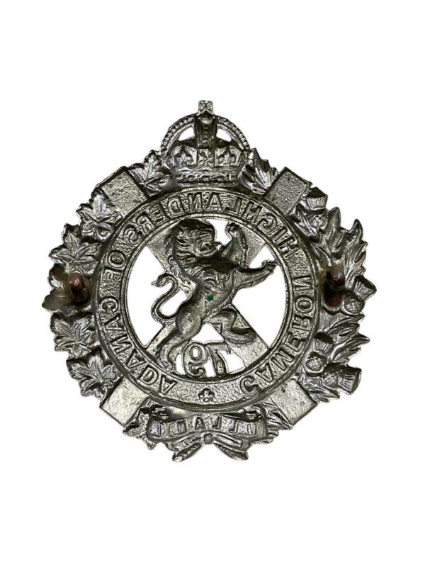 Canadian 79th Cameron Highlanders of Canada Cap Badge - Image 2