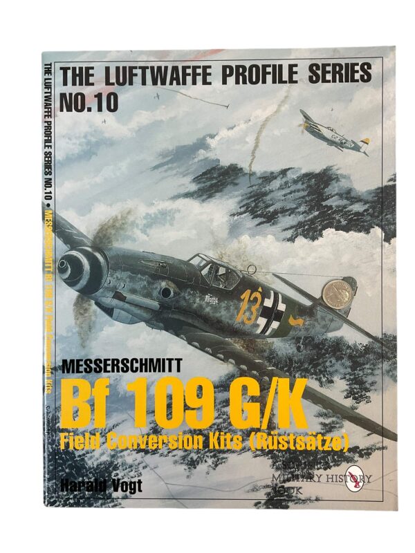 WW2 German The Luftwaffe Profile Series No 10 Messerschmitt Bf 109 G/K Used Softcover Reference Book