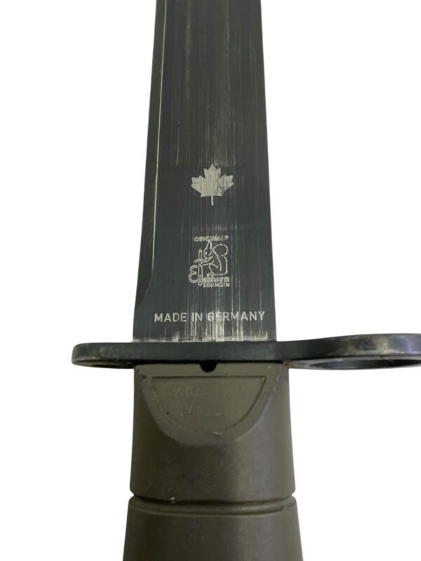 Canadian Forces Eickhorn Bayonet with Scabbard - Image 7