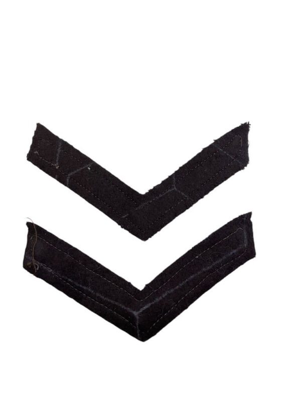 WW2 Canadian Women's Army Corps Private Rank Insignia Pair - Image 2