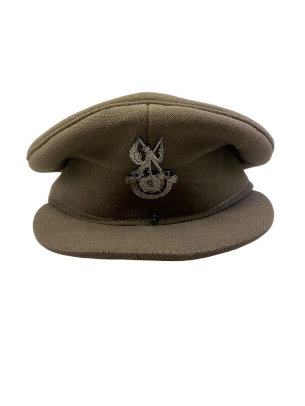 Royal Canadian Hussars Officers Peak Cap Hat Size 7 1/8