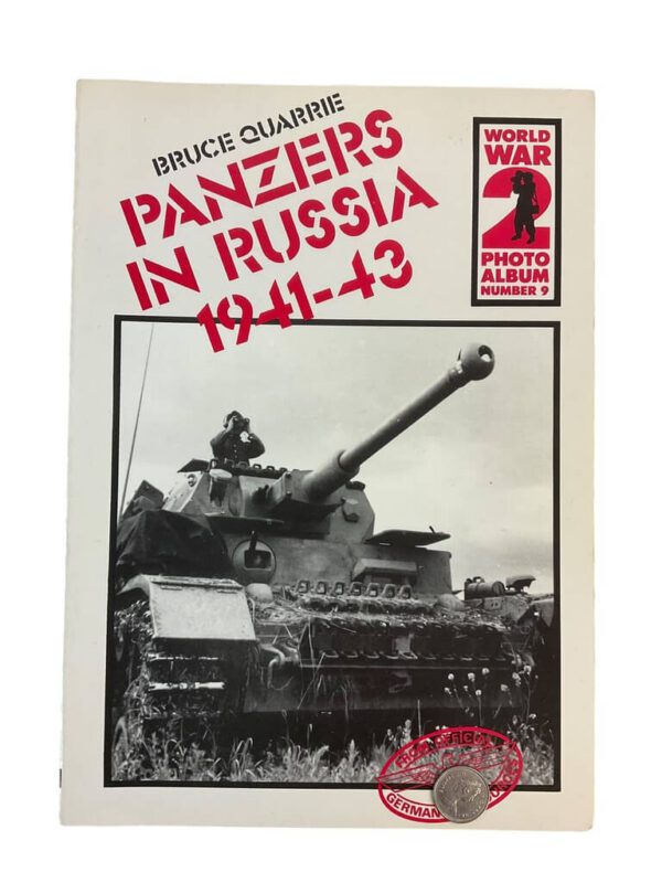 WW2 German Panzers in Russia 1941 to 43 Photo Album No 9 Used Softcover Reference Book