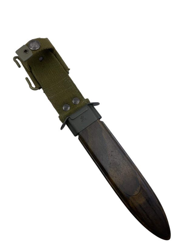 Danish US M1 Garand Bayonet M5A1 with Scabbard - Image 5